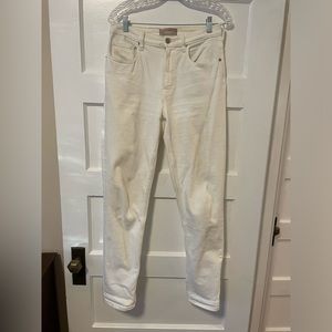 Everlane white jeans